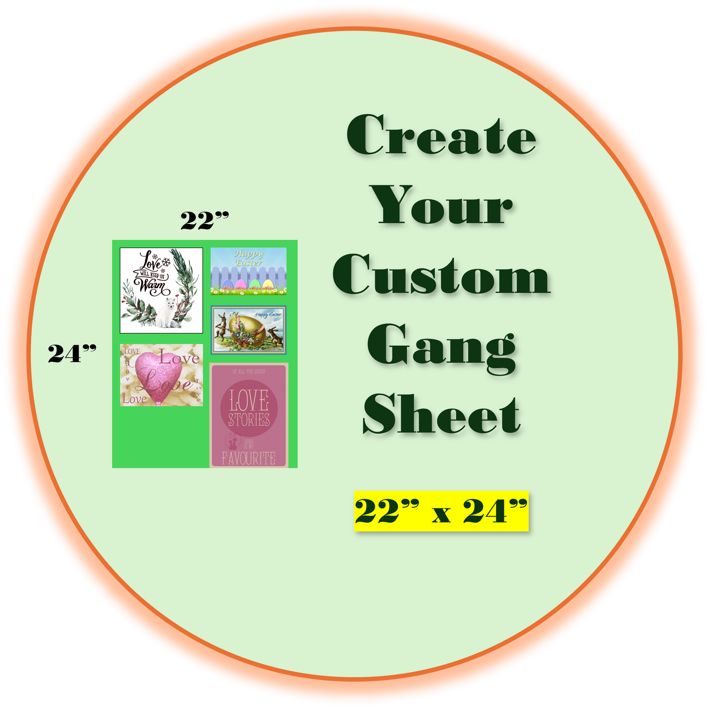 Upload Your Gang Sheet