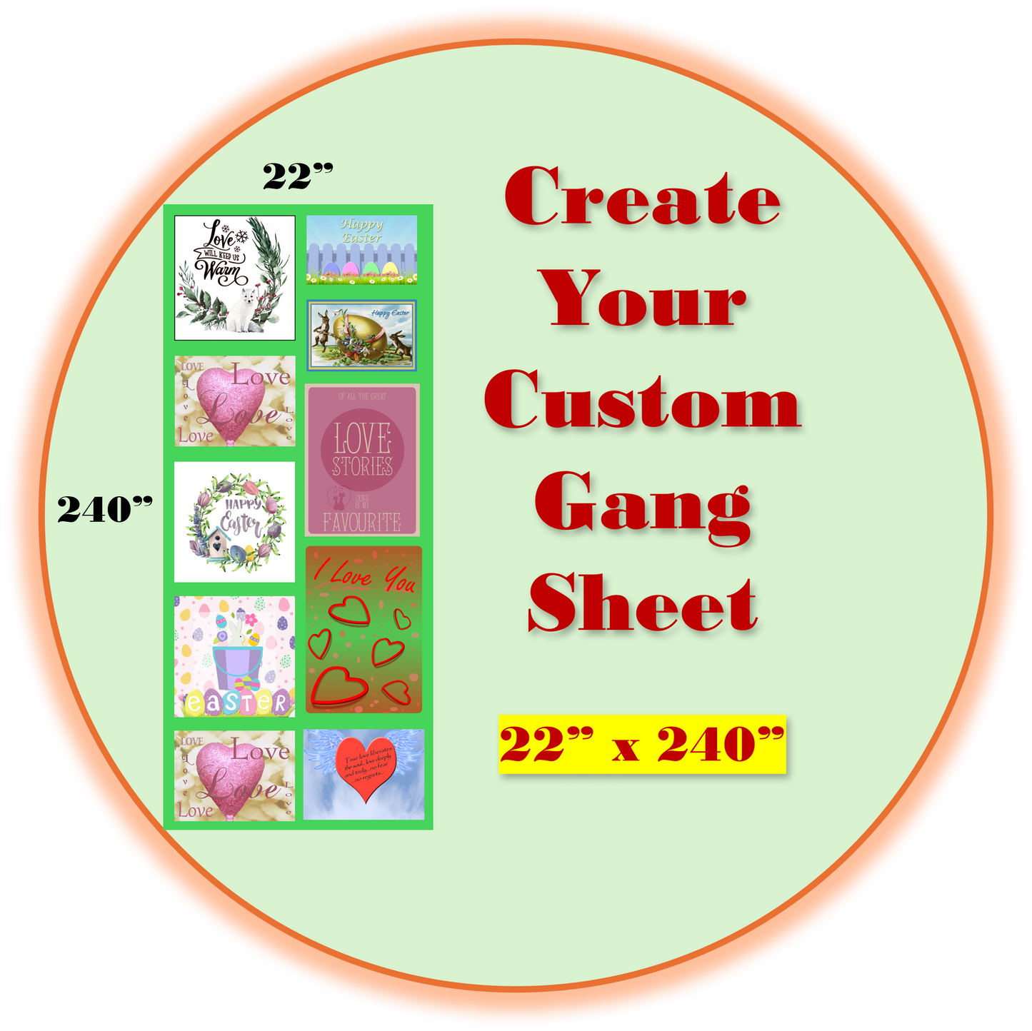 Upload Your Gang Sheet