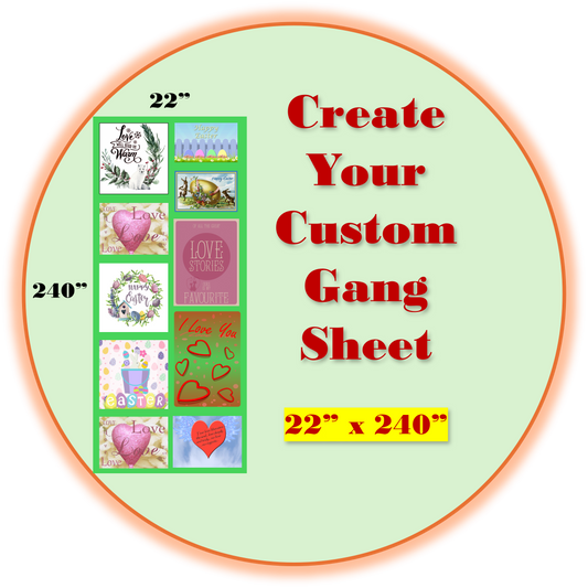 Create Your Gang Sheet