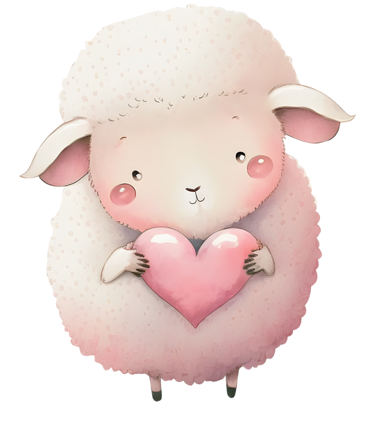 Valentine with Sheep