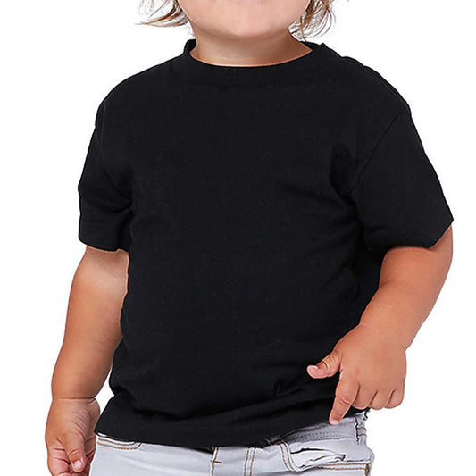 Blank Toddler Solid Color T-shirts for Unisex