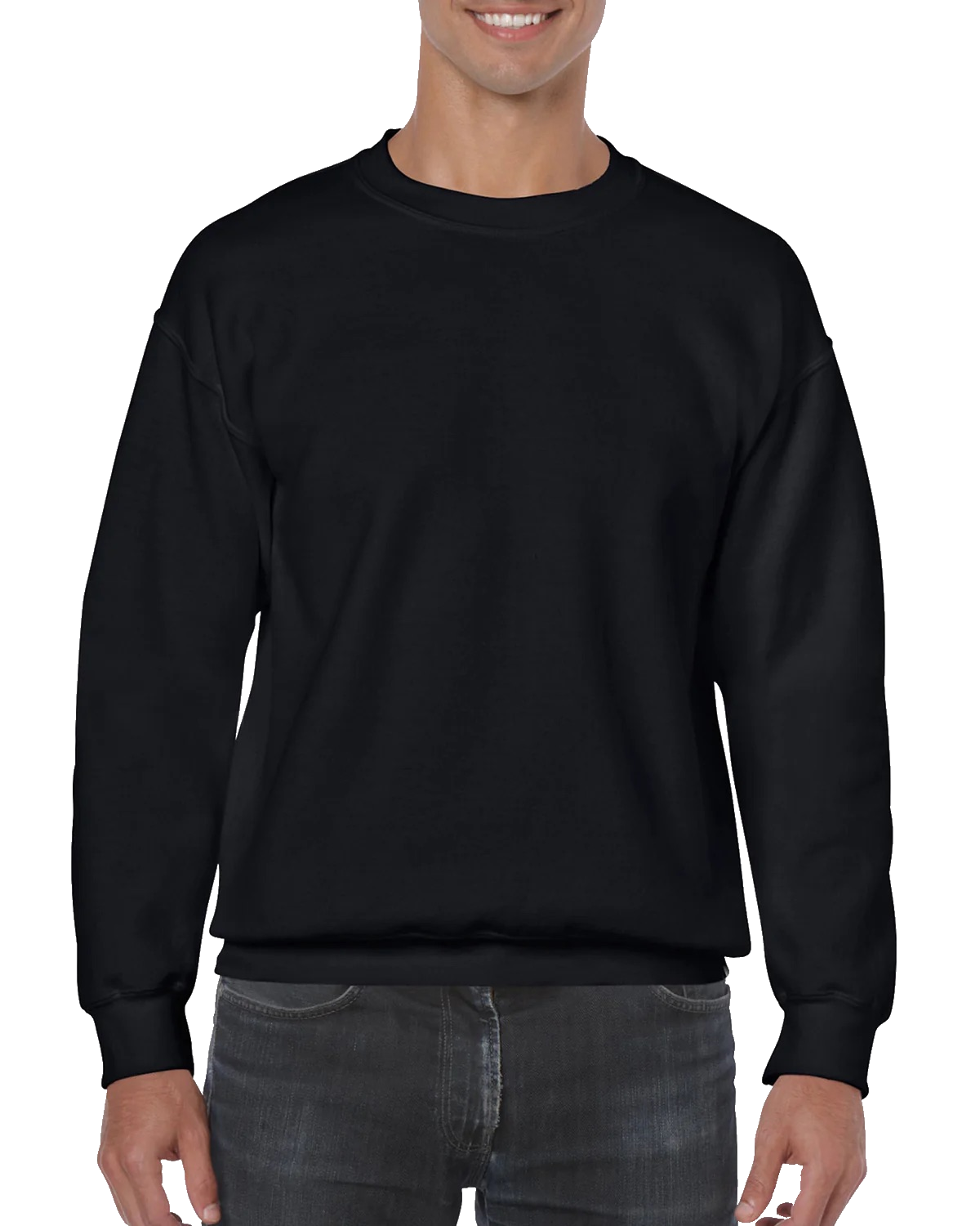 Solid Color Sweatshirts for Unisex Adult