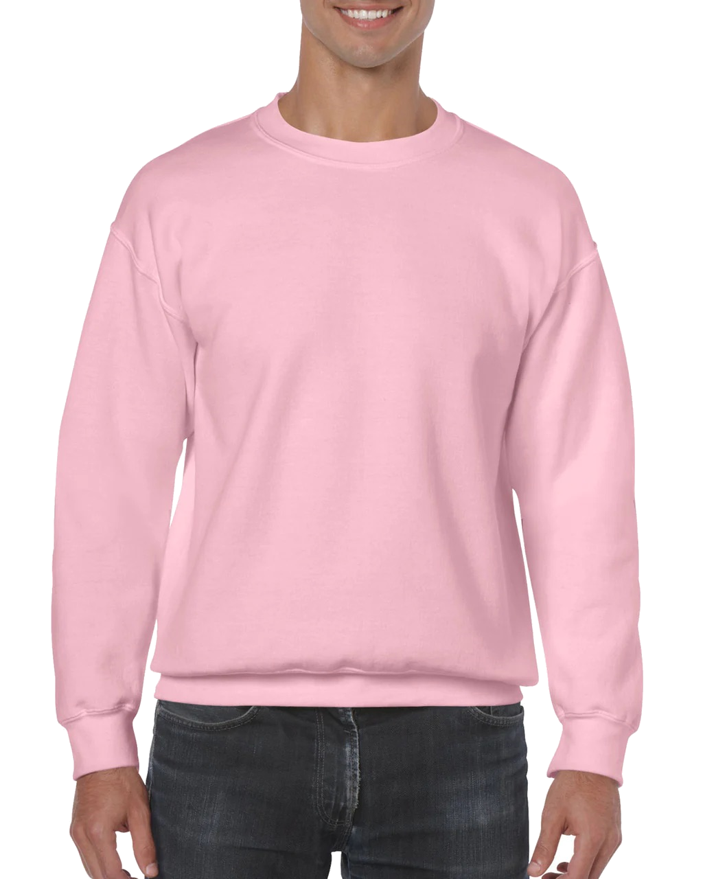 Solid Color Sweatshirts for Unisex Adult