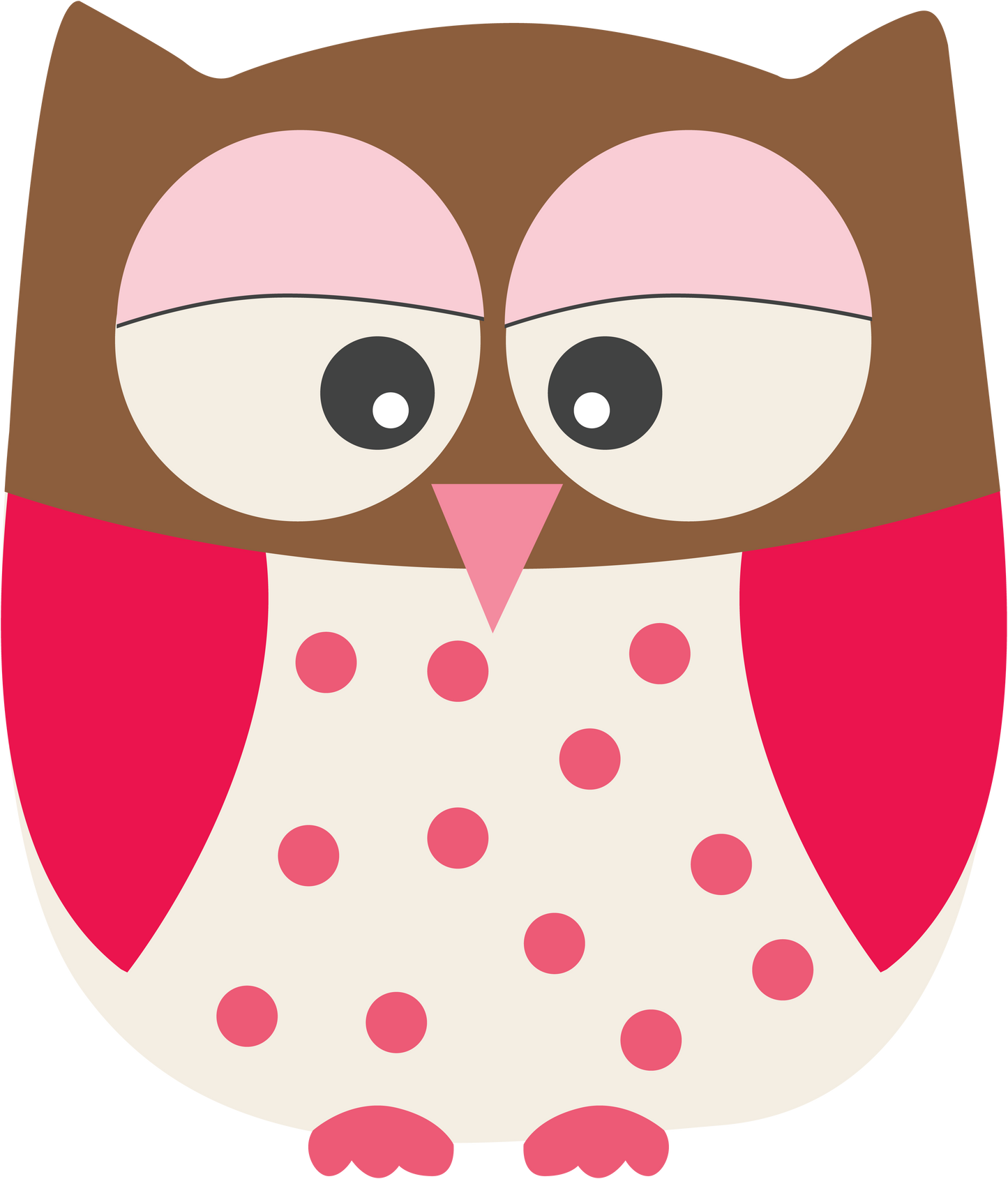 Valentine with Owls